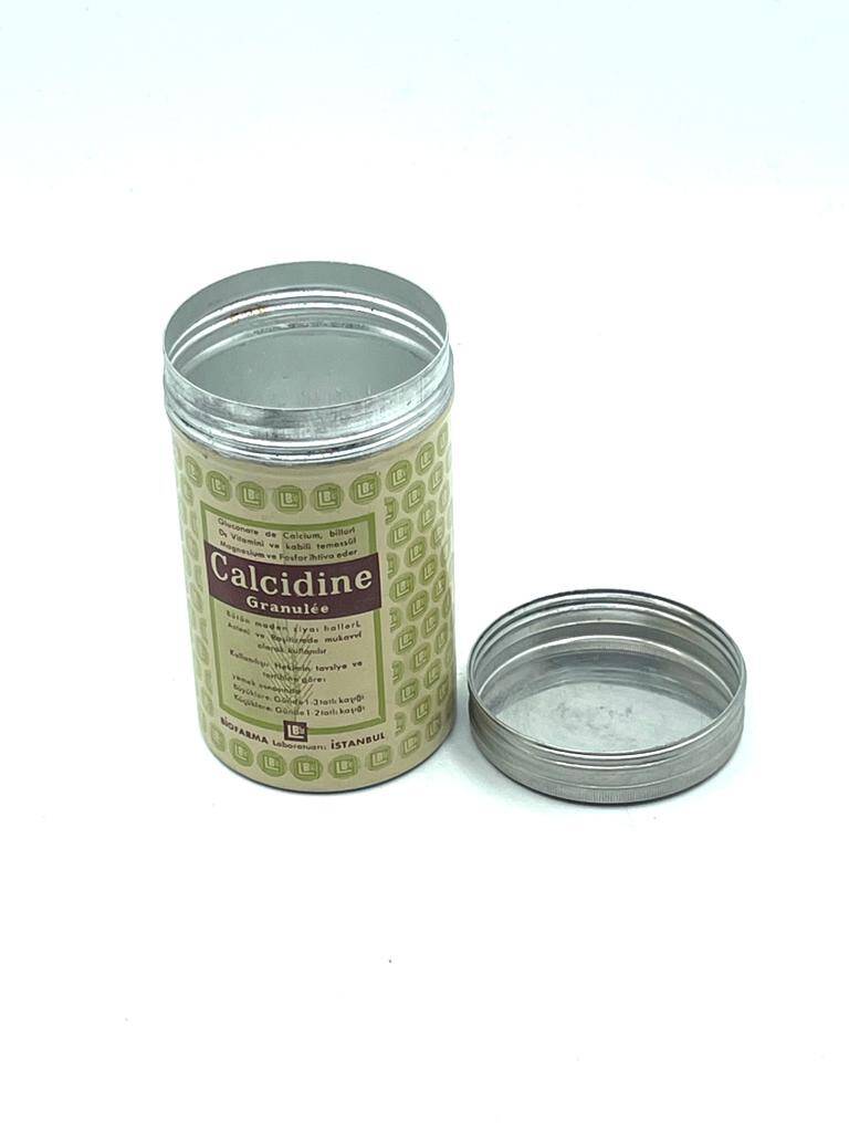 Vintage Calcidine Granulee 1947 İlaç Kutusu MDL81 (N) - 2