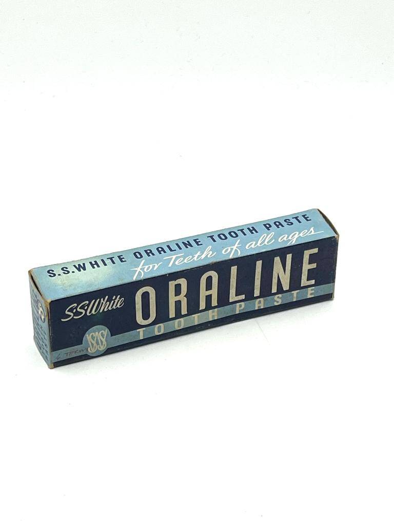 Vintage Oralıne Tooth Paste 1946 İlaç Kutusu MDL161 (N) - 1