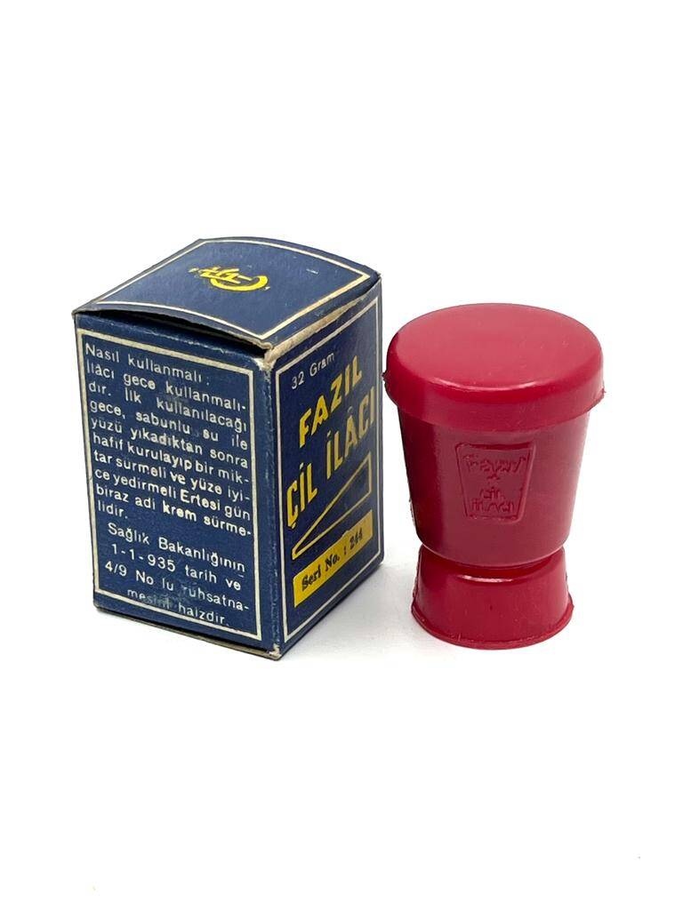 Vintage Fazıl Çil İlacı Dolu İlaç Kutusu MDL247 - 2