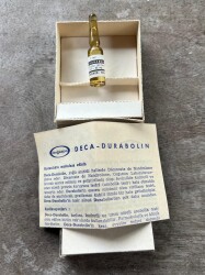 Vintage DECA-DURABOLIN İlaç Kutusunda Koleksiyonluk Tüketilmez MDL308 - 3