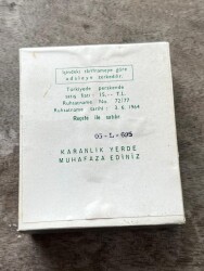 Vintage DECA-DURABOLIN İlaç Kutusunda Koleksiyonluk Tüketilmez MDL308 - 2