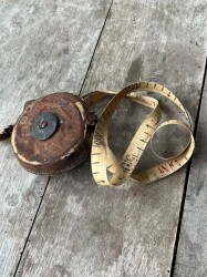 Vintage Deriden Kollu Çevirmeli Metre AOB7521 - 3