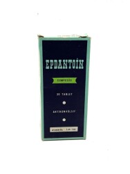 Vintage Epdantoin İlaç Karton Kutusu MDL98 (N) - 1