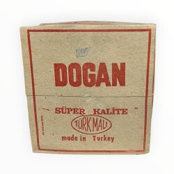Vintage DOĞAN Renkli Türk Malı 100 Adetlik Tebeşir AOB8713 - 3