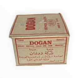 Vintage DOĞAN Renkli Türk Malı 100 Adetlik Tebeşir AOB8713 - 2