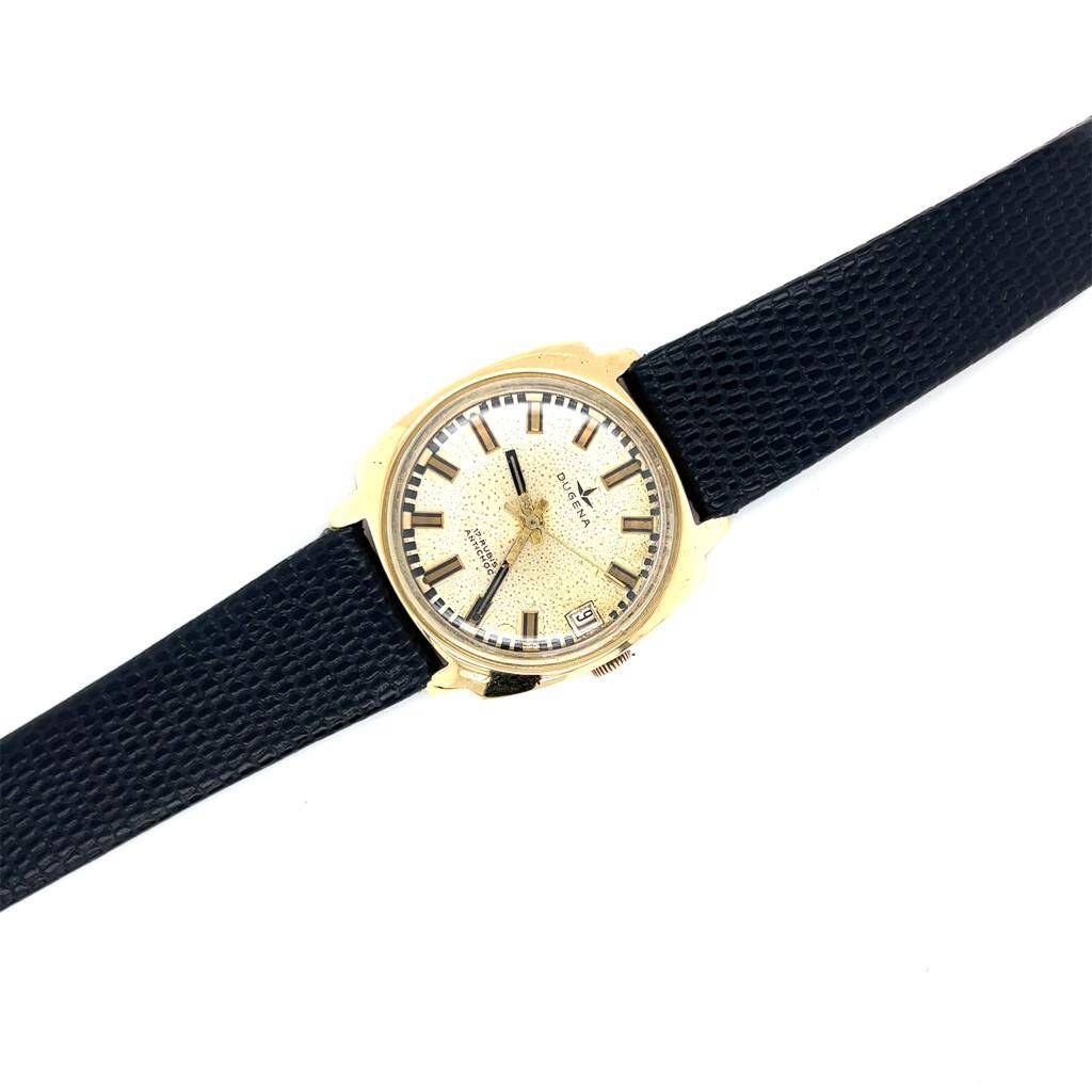 Vintage DUGENA Altın Kaplama Kurmalı Kol Saati SAA103 #1.38 - 3