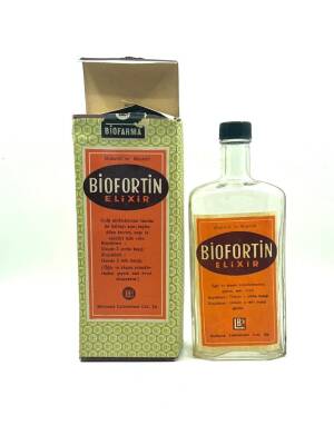 Vintage Biofortin Elixir 1945 İlaç Kutusu MDL71 (N) - 1