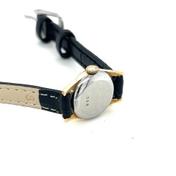 Vintage EDELE Altın Kaplama Kurmalı İsviçre Bayan Kol Saati EBY326 - 5