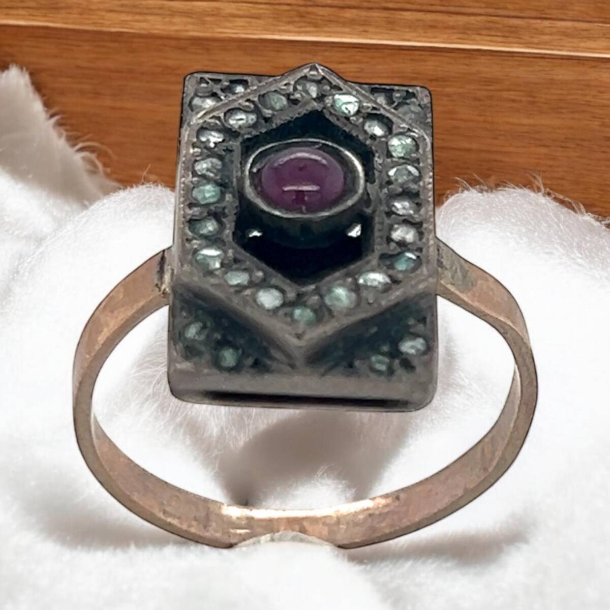 Vintage Elmas 8 Ayar Yüzük ELM189 #3.50 - 3