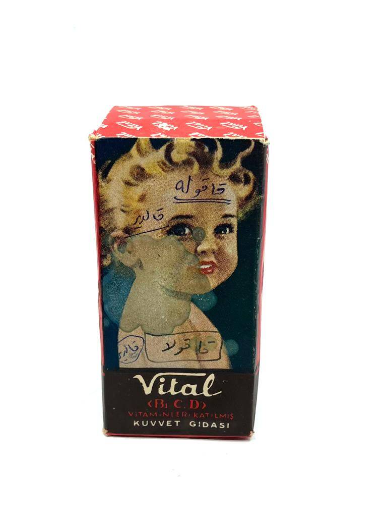 Vintage Vital Kuvvet Gıdası 1945 Karton İlaç Kutusu MDL148 (N) - 1