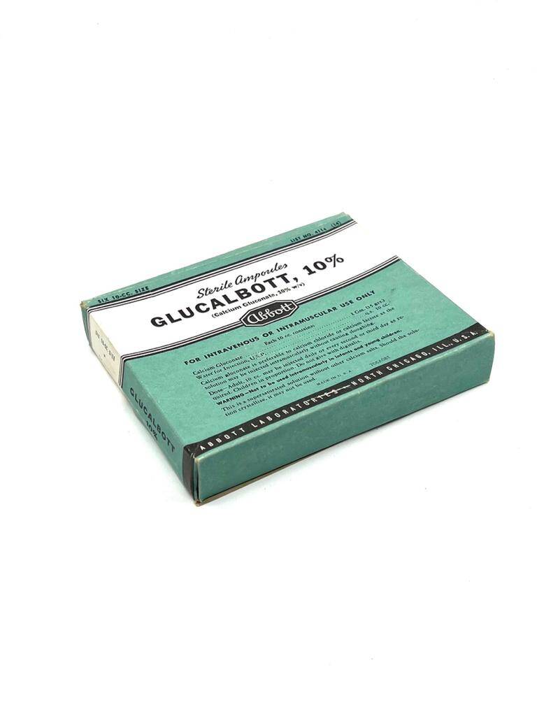 Vintage Glucalbott Ampul İlaç Kutusu MDL173 (N) - 2