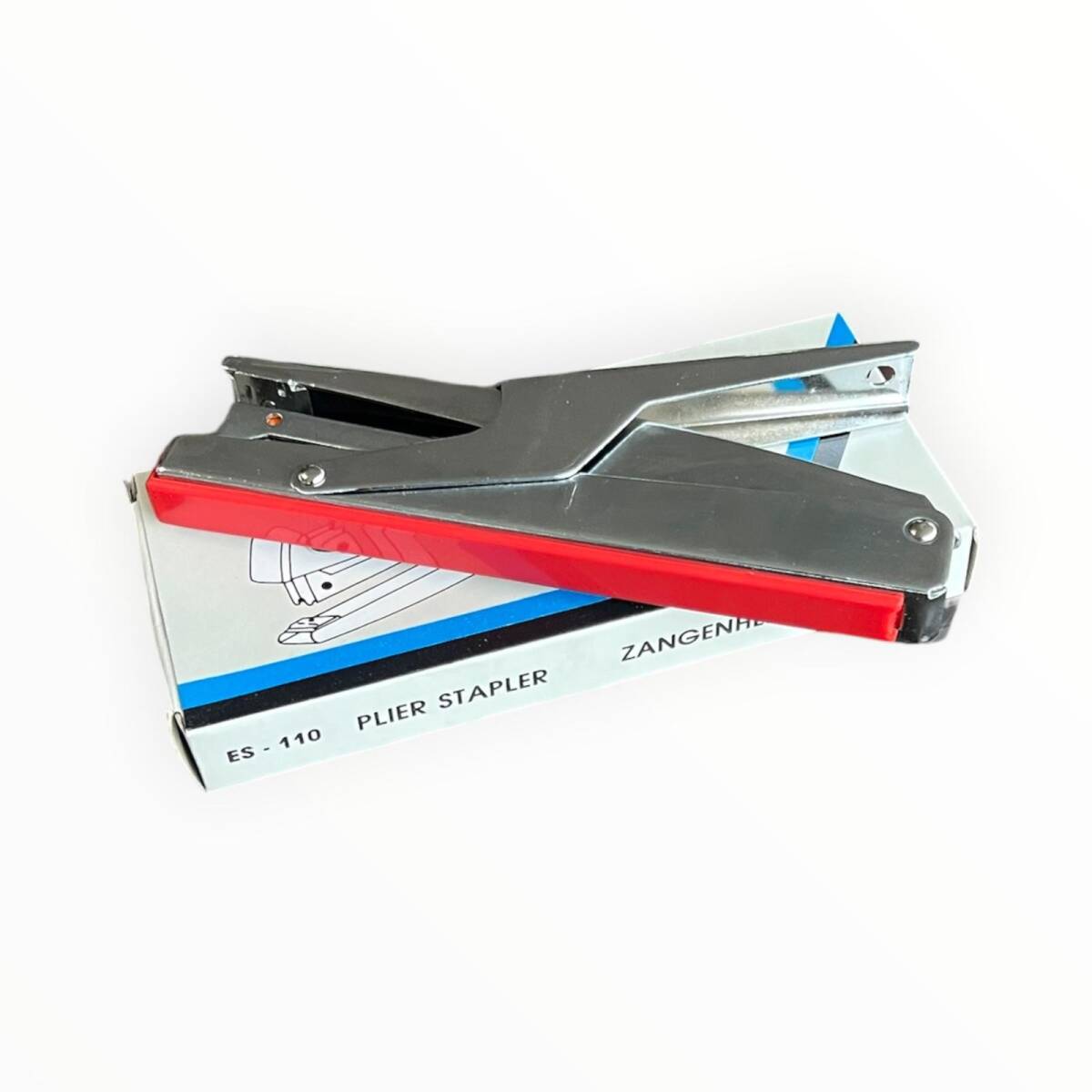 Vintage ETONA ES - 110 No:10 Plier Stapler - Kutulu Açılmamış Kutu Metal Pens Zımba AOB8659 - 2