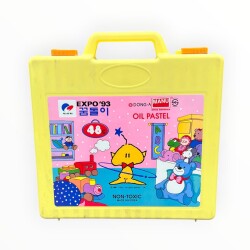 Vintage Expo'93 48 Renk Plastik Çantalı Pastel Boya AOB8621 - 