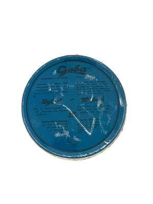 Vintage Gaba Pastil Boş Teneke İlaç Kutusu MDL61 (N) - 3