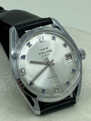 Vintage FALCON 17 Rubis Krom Kurmalı Erkek Kol Saati EBY6216966 - 1