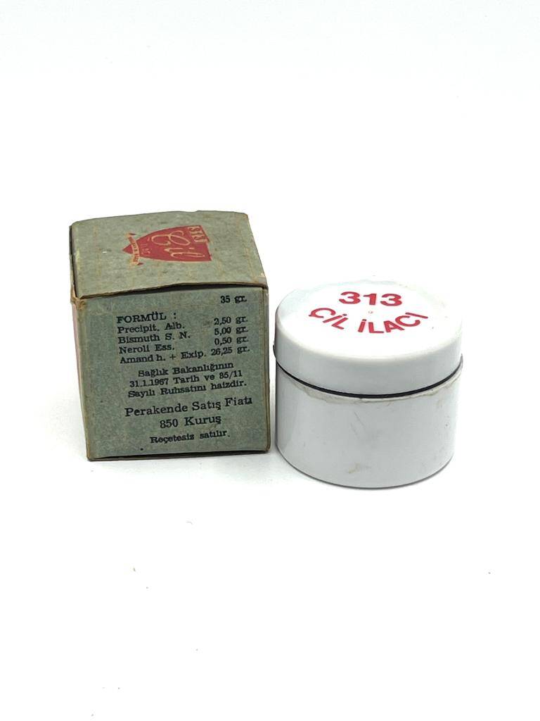 Vintage 313 Çil İlacı Dolu İlaç Kutusu MDL248 (N) - 3
