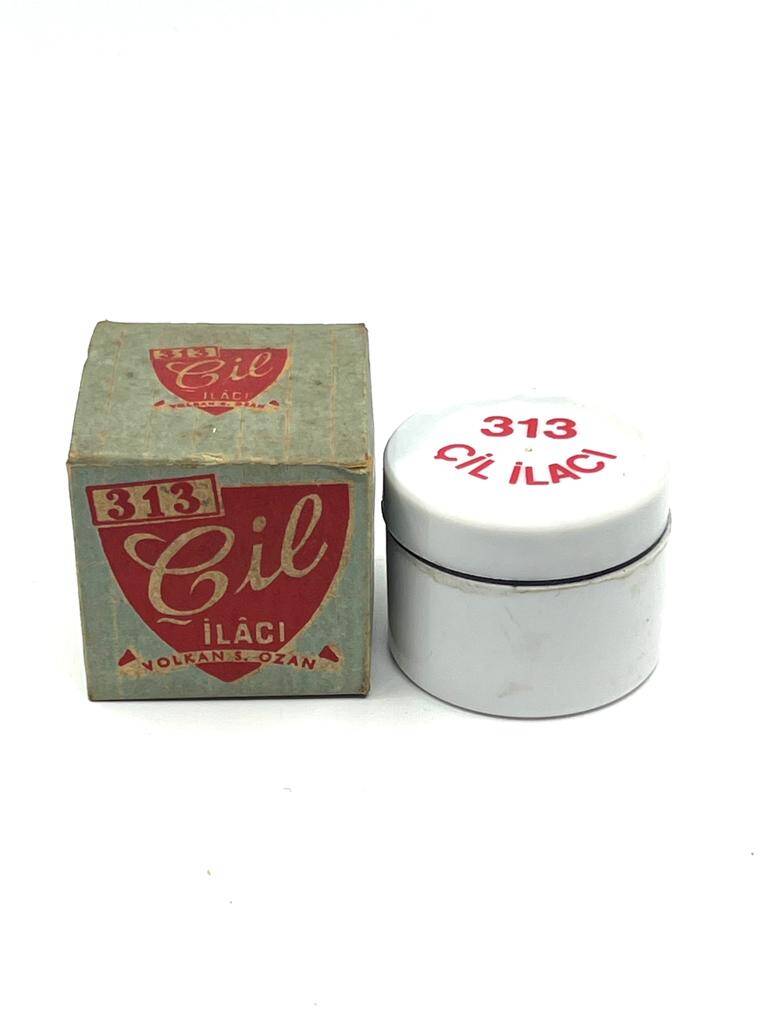 Vintage 313 Çil İlacı Dolu İlaç Kutusu MDL248 (N) - 1