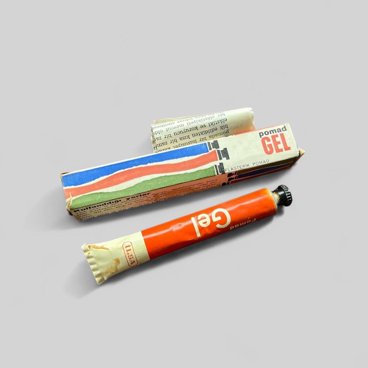 Vintage Gel İlaç Kutusunda Koleksiyonluk Tüketilmez MDL319 - 1