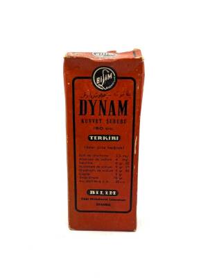 Vintage Dynam Kuvvet Şurubu 1954 İlaç Kutusu MDL68 (N) - 2