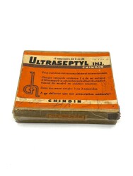 Vintage Ultraseptyl ınj 1942 Karton İlaç Kutusu MDL151 (N) - 1