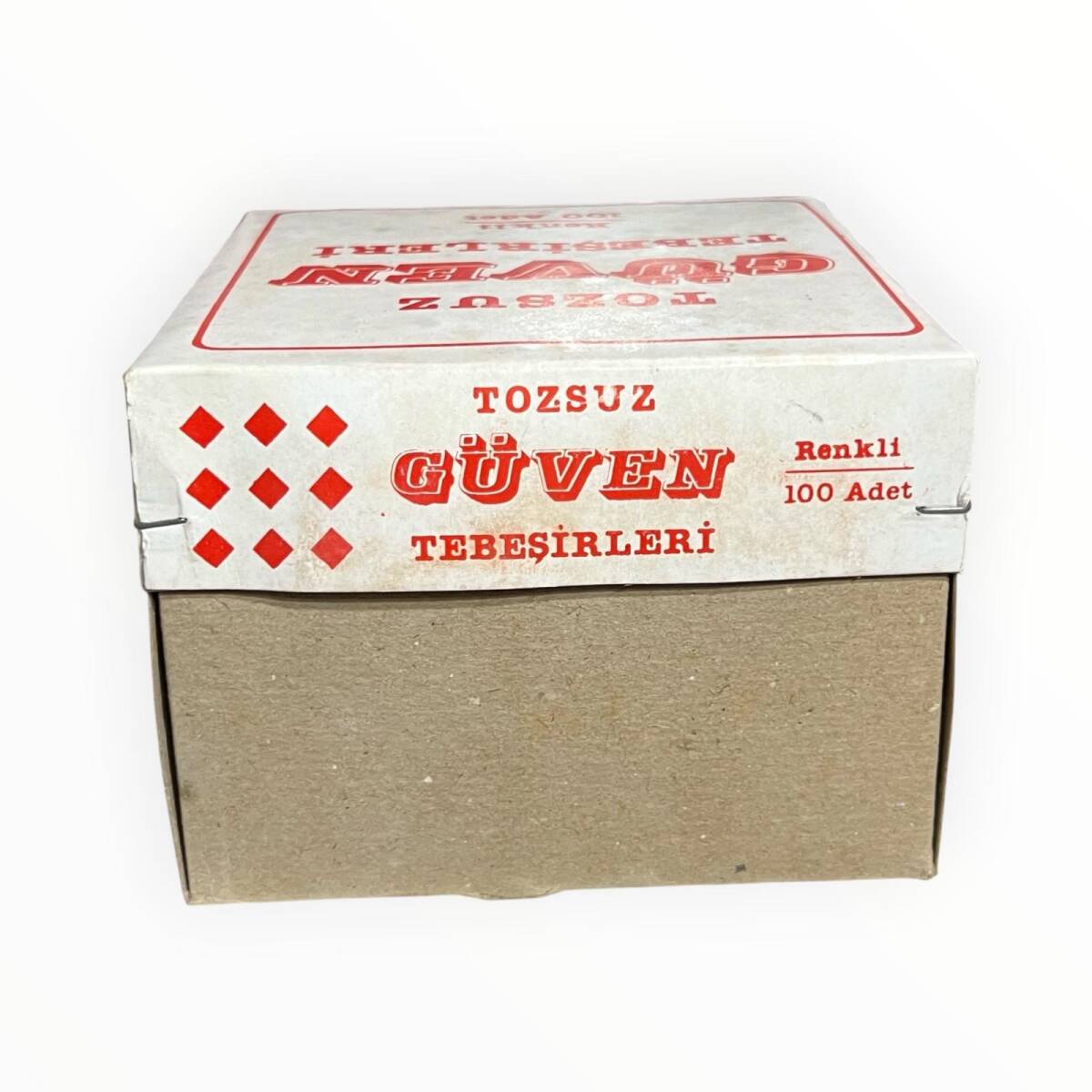 Vintage GÜVEN 100 Adetlik Tebeşir AOB8714 - 2
