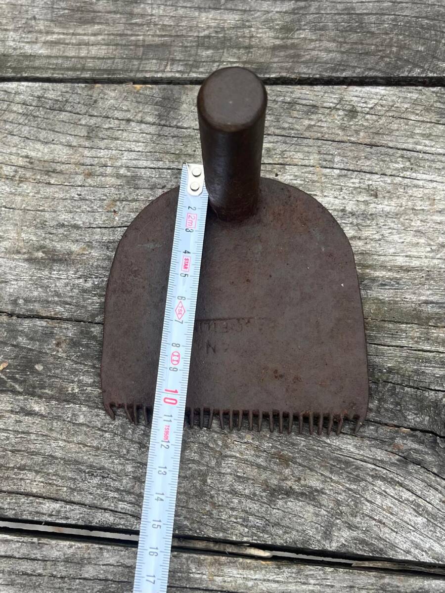 Vintage Halı Kilim Aleti Metal Kilkit AOB6355 - 4