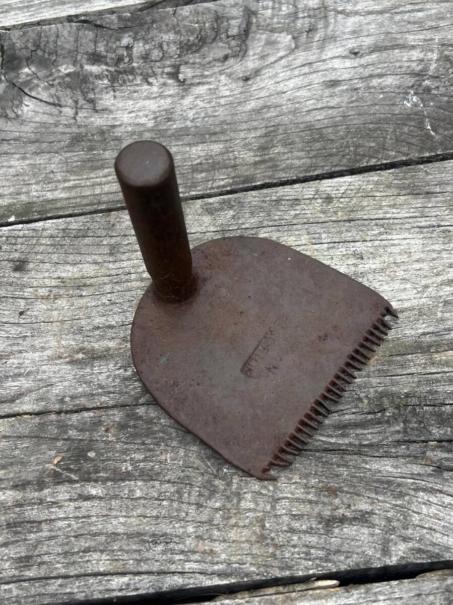 Vintage Halı Kilim Aleti Metal Kilkit AOB6355 - 2