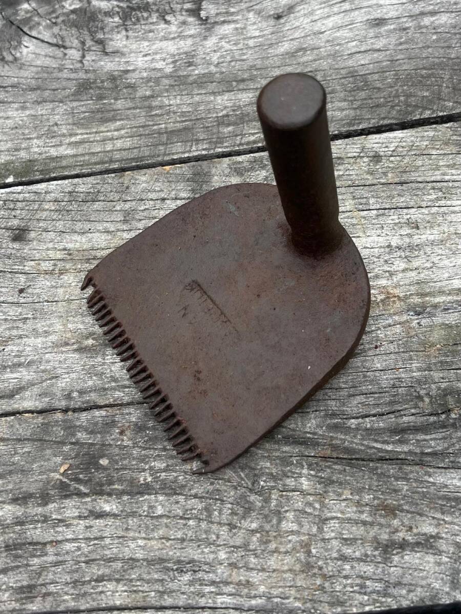 Vintage Halı Kilim Aleti Metal Kilkit AOB6355 - 6