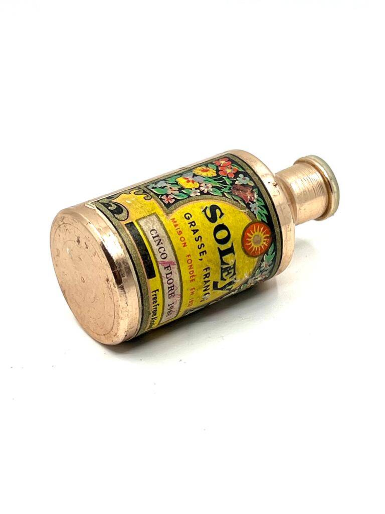 Vintage Soley Metal Esans Şişesi MDL223 (N) - 2