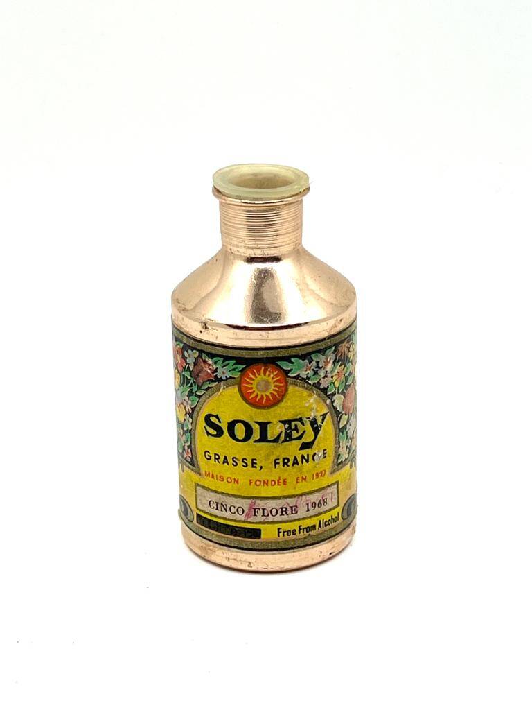 Vintage Soley Metal Esans Şişesi MDL223 (N) - 1
