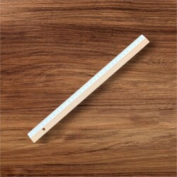 Vintage Hataş Ahşap Cetvel 30cm AOB8581 - 2