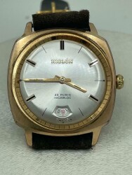 Vintage Hıslon 23 Taşlı Kurmalı Erkek Kol Saati SAA212 - 3