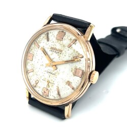 Vintage HISLON Altın Kaplama Kurmalı Kol Saati EBY322 - 4