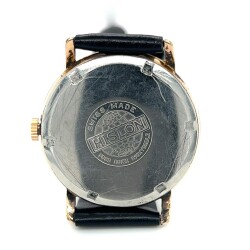 Vintage HISLON Altın Kaplama Kurmalı Kol Saati EBY322 - 3