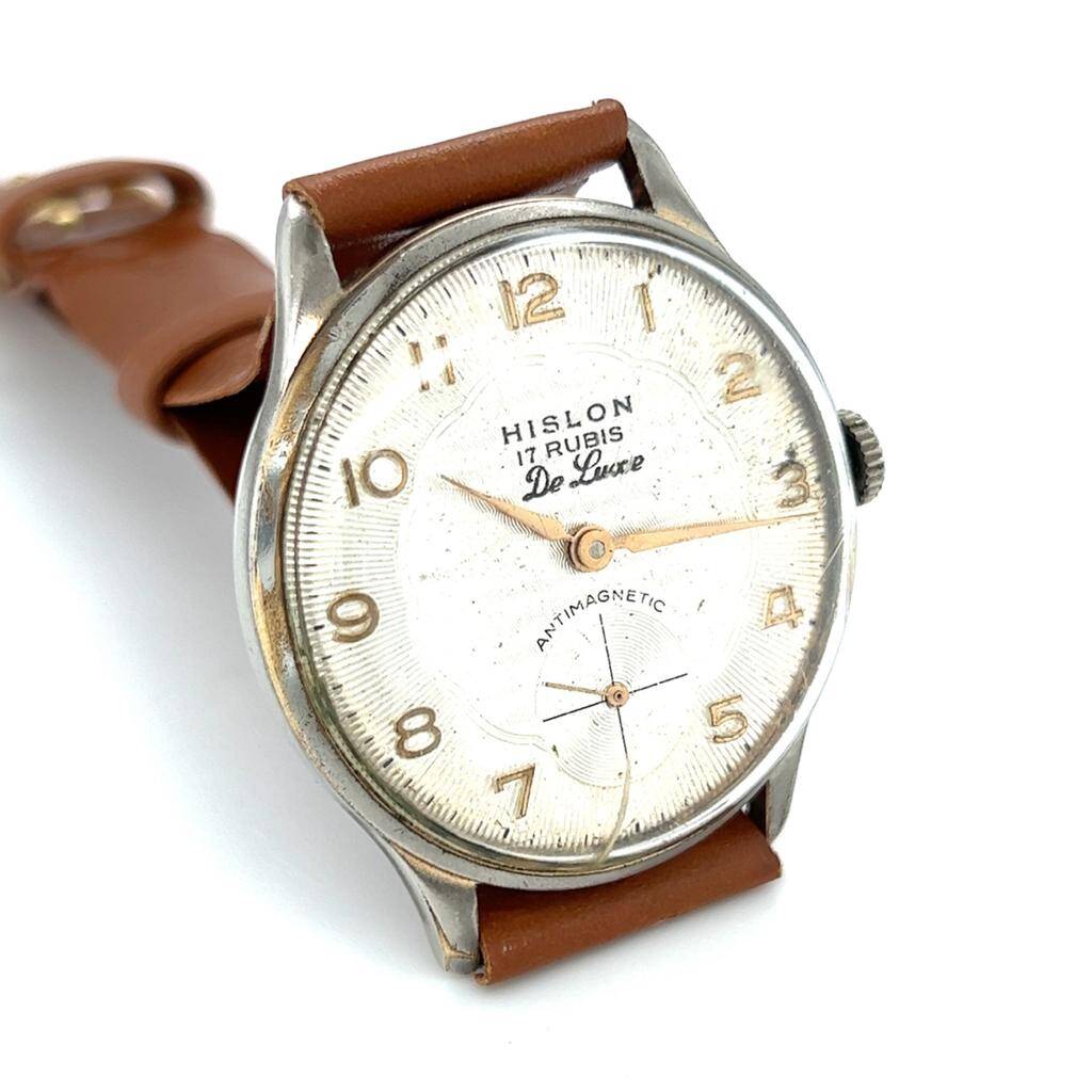 Vintage HISLON DE LUOCE Kurmalı Kol Saati EBY307 - 2