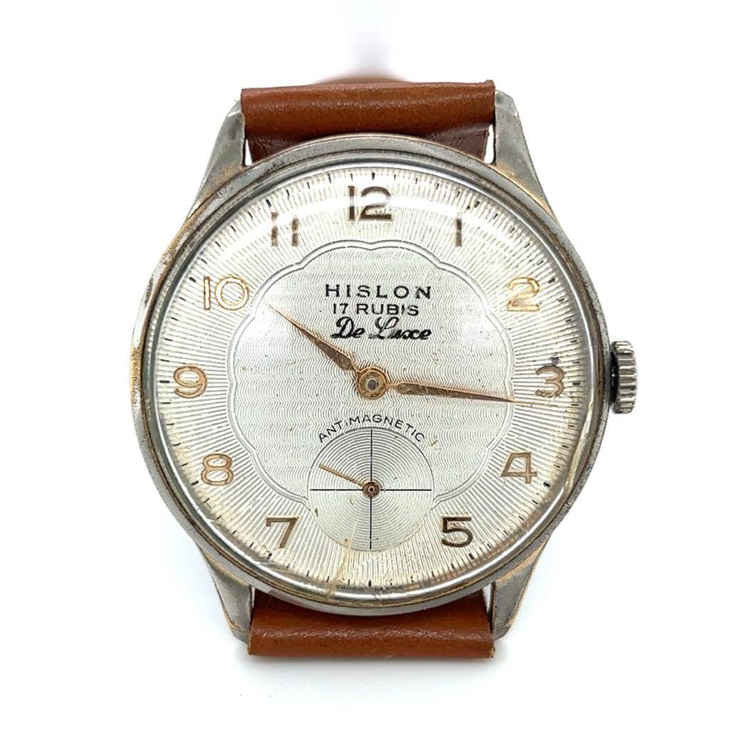Vintage HISLON DE LUOCE Kurmalı Kol Saati EBY307 - 3