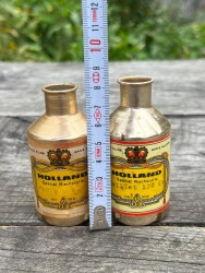 Vintage HOLLAND Boş Esans Şişeleri AOB7534 - 2