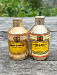 Vintage HOLLAND Boş Esans Şişeleri AOB7534 - 3
