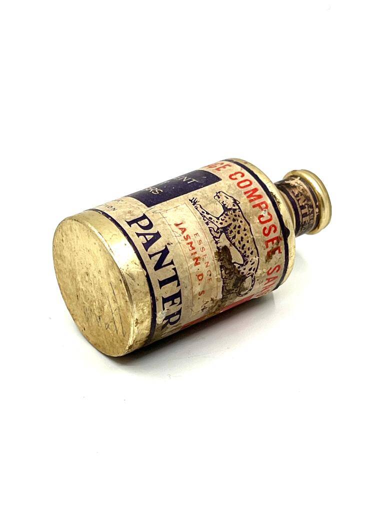 Vintage Panter Metal Esans Şişesi MDL219 (N) - 2