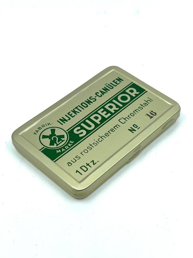 Vintage Superıor Teneke Kutu Şırınga MDL234 (N) - 1