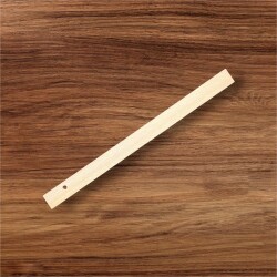 Vintage İşel Ahşap Cetvel 30cm AOB8582 - 3