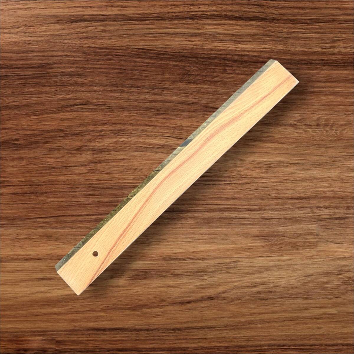 Vintage İşel Ahşap Cetvel 30cm AOB8585 - 3