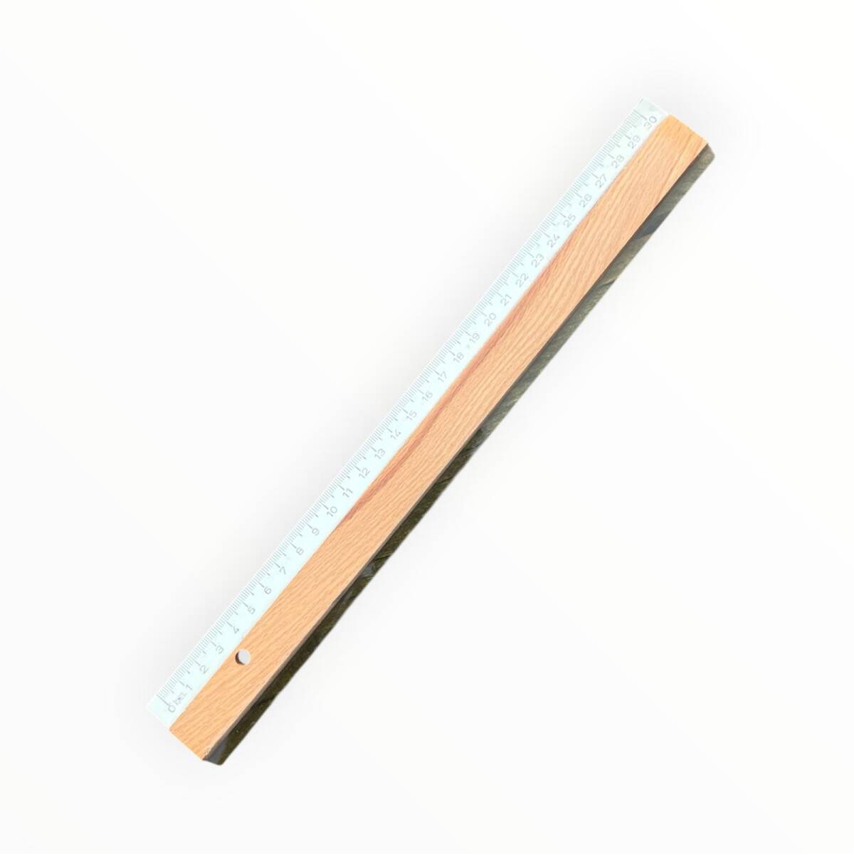 Vintage İşel Ahşap Cetvel 30cm AOB8585 - 1