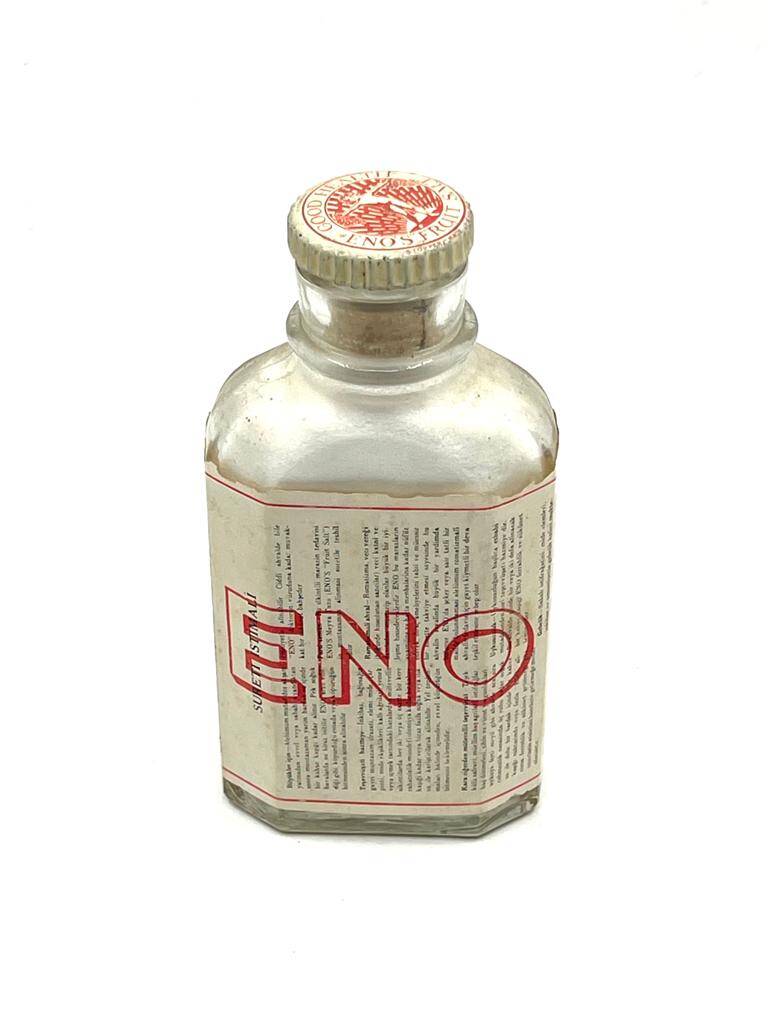 Vintage Eno Frutt Salt Meyve Tuzu Dolu Şişe MDL189 - 1