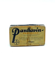 Vintage Panflavin Pastil Teneke İlaç Kutusu MDL92 (N) - 1