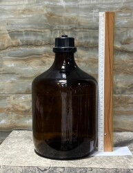 Vintage Kimyasal Renkli Eczacı Şişesi 25cm AOB8814 - 2