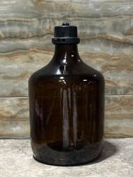 Vintage Kimyasal Renkli Eczacı Şişesi 25cm AOB8814 - 4
