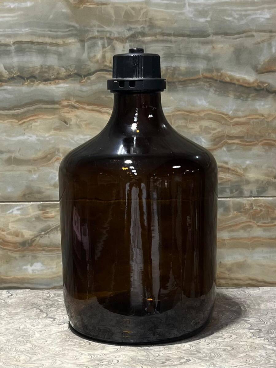 Vintage Kimyasal Renkli Eczacı Şişesi 25cm AOB8814 - 4
