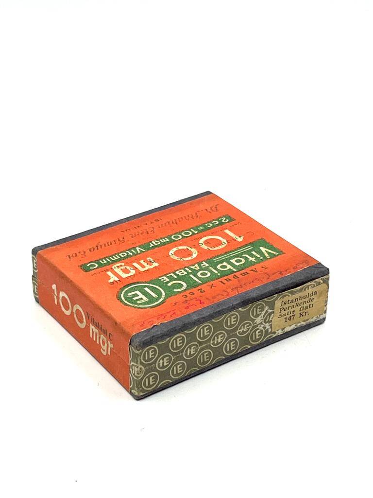 Vintage Vitabiol C Ampul İlaç Kutusu MDL259 (N) - 2