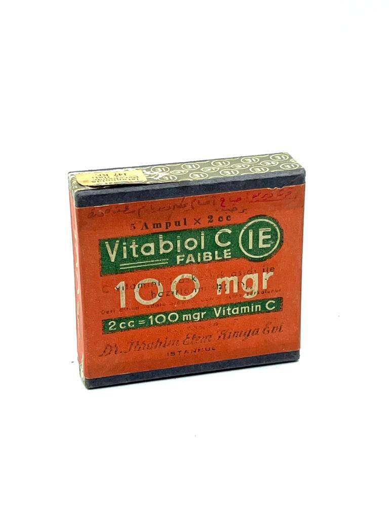 Vintage Vitabiol C Ampul İlaç Kutusu MDL259 (N) - 1